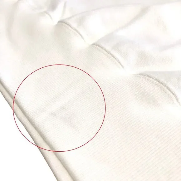 Champion Reverse Weave White Crewneck Sweatshirt Mens Medium Never Been Worn - Picture 9 of 11